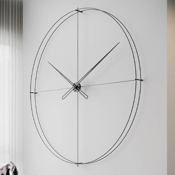 Timelesslarge200 Siyah Duvar Saati 2