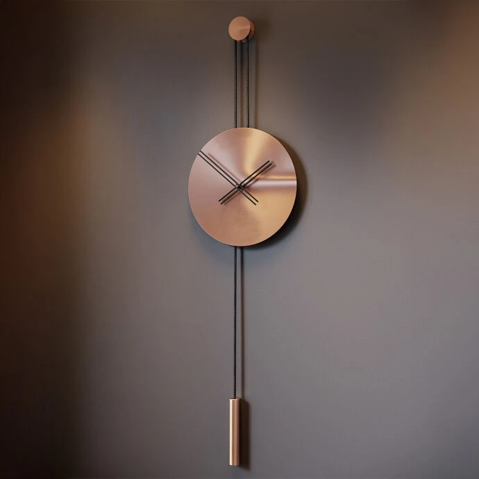Serenity45Rosegold Duvar Saati 2