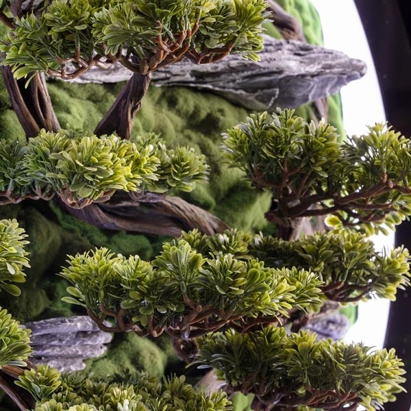 Led Işıklı Yuvarlak Bonsai Tablo-2 4