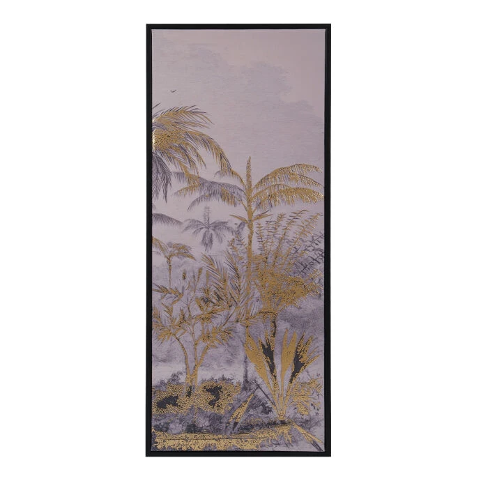 TH Altın Varaklı Tablo42X102 Cm 2