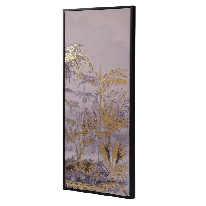 TH Altın Varaklı Tablo42X102 Cm 3