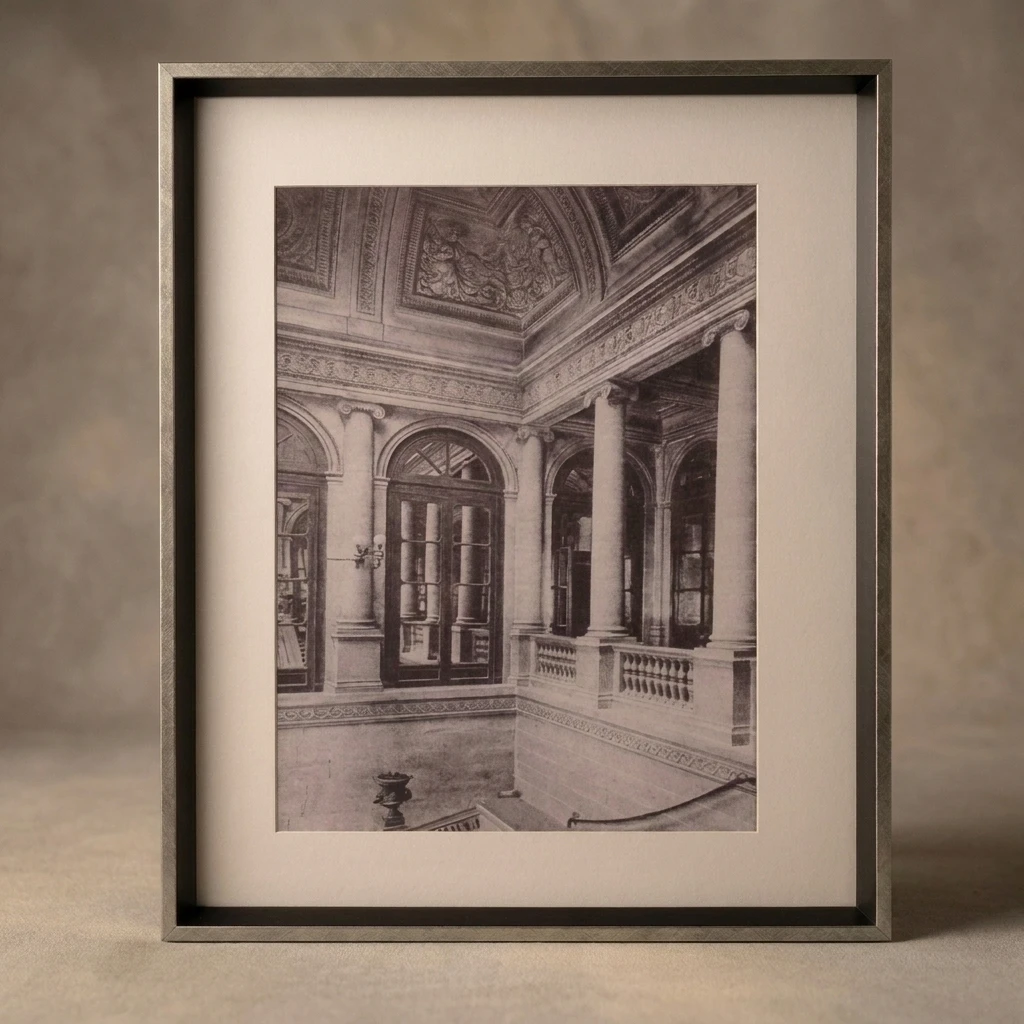 TH Çerçeveli Cam Tablo 42X52 Cm 1