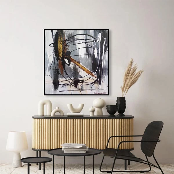 Yağlı Boya Tablo 120X120 Cm 3