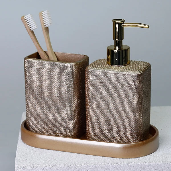 Linen Banyo Seti Vizon 3