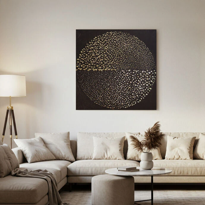 Kabartmalı Tablo Syt-320 80X80 Cm 3