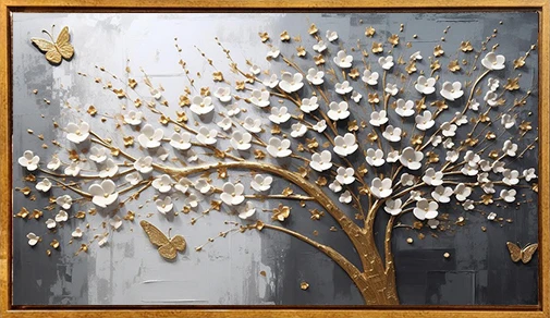 Çerçeveli Kabartmalı TabloÇAY-1253-75145 2