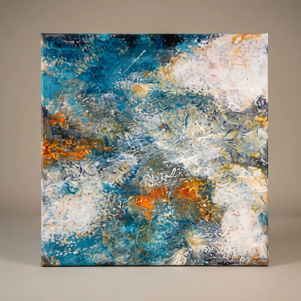 Yağlı Boya Tablo 100X100 Cm 2