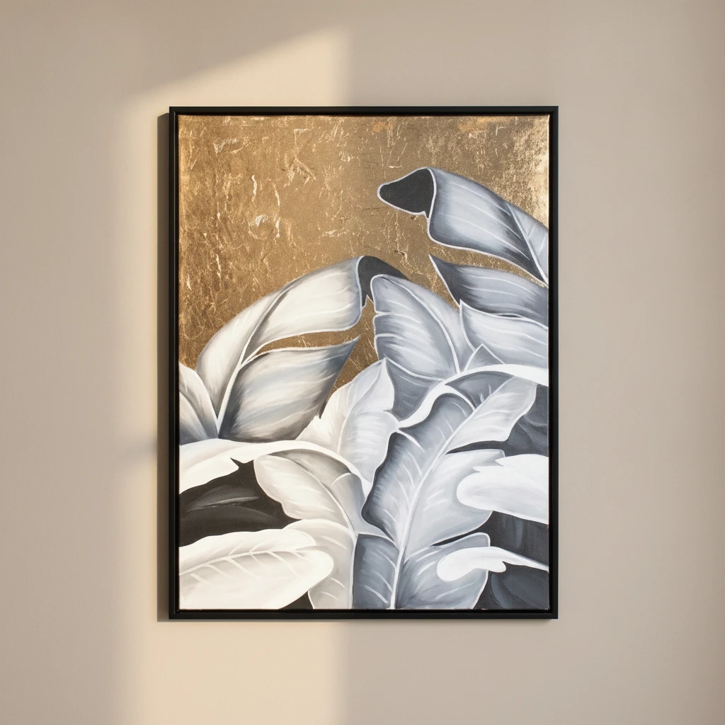 Çerçeveli Yağlı Boya Tablo 93x123 Cm 1