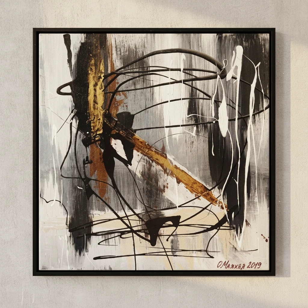 Yağlı Boya Tablo 120X120 Cm 1