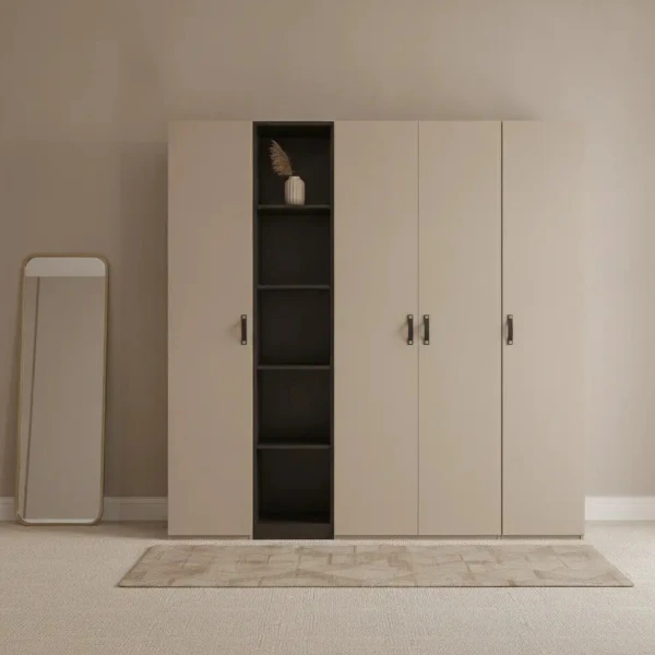 TH Orenda 4 Kapaklı Gardırop 1