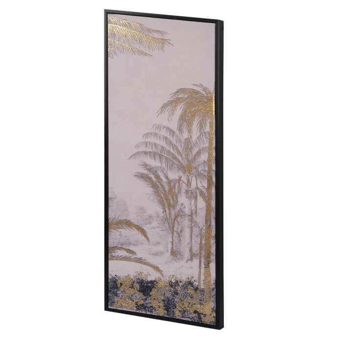 TH Altın Varaklı Tablo42X102 Cm 3