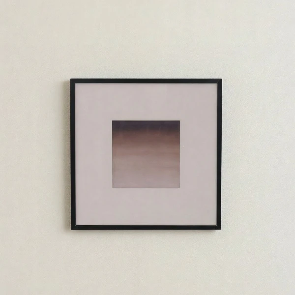 TH Çerçeveli Cam Tablo 60X60 Cm 1