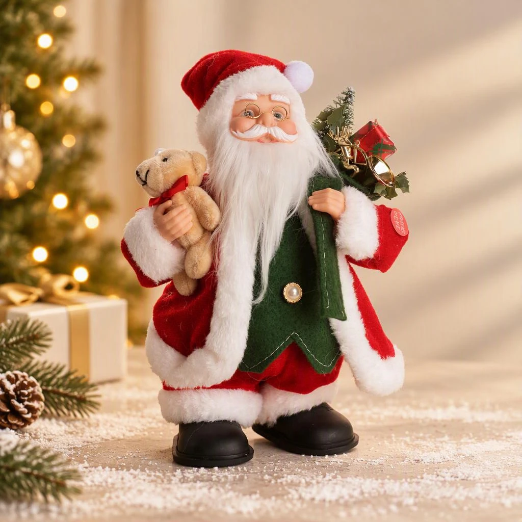 TH Noel Baba Müzikal Animasyonlu 25Cm 1