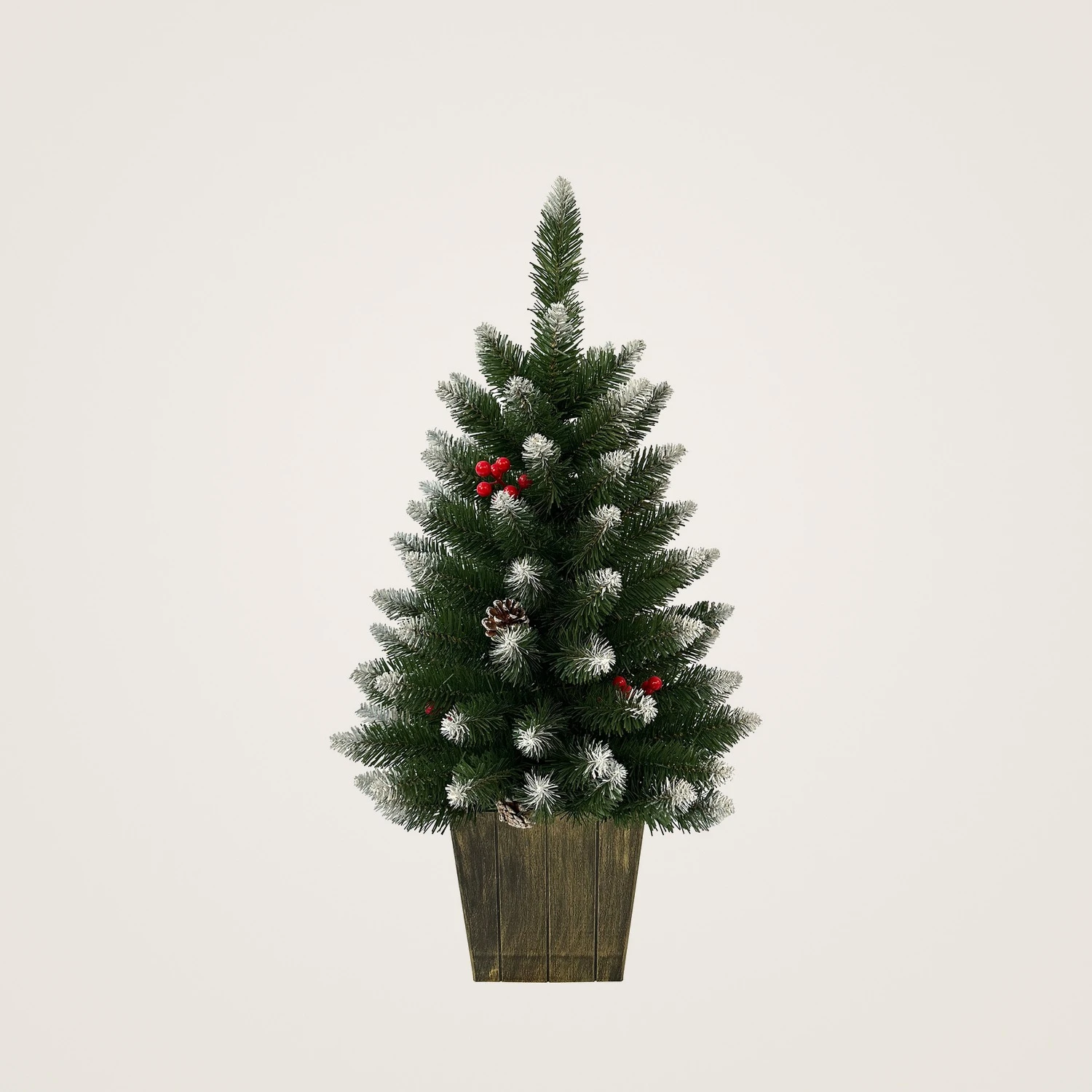 TH Berry Karlı Çam Ağacı 90 Cm 2