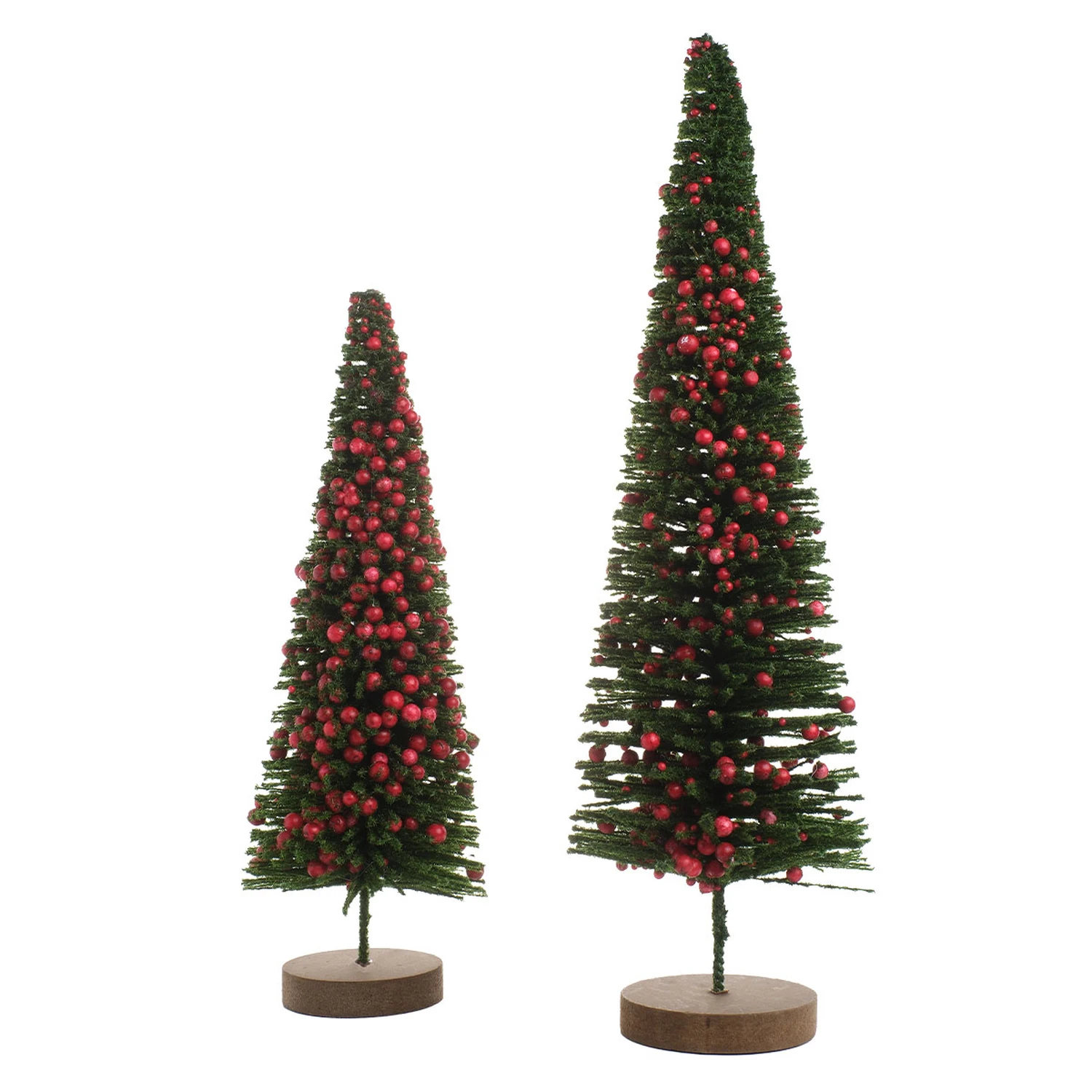 TH Süslü Minyatür Çam Ağacı Yeşil 28Cm 5