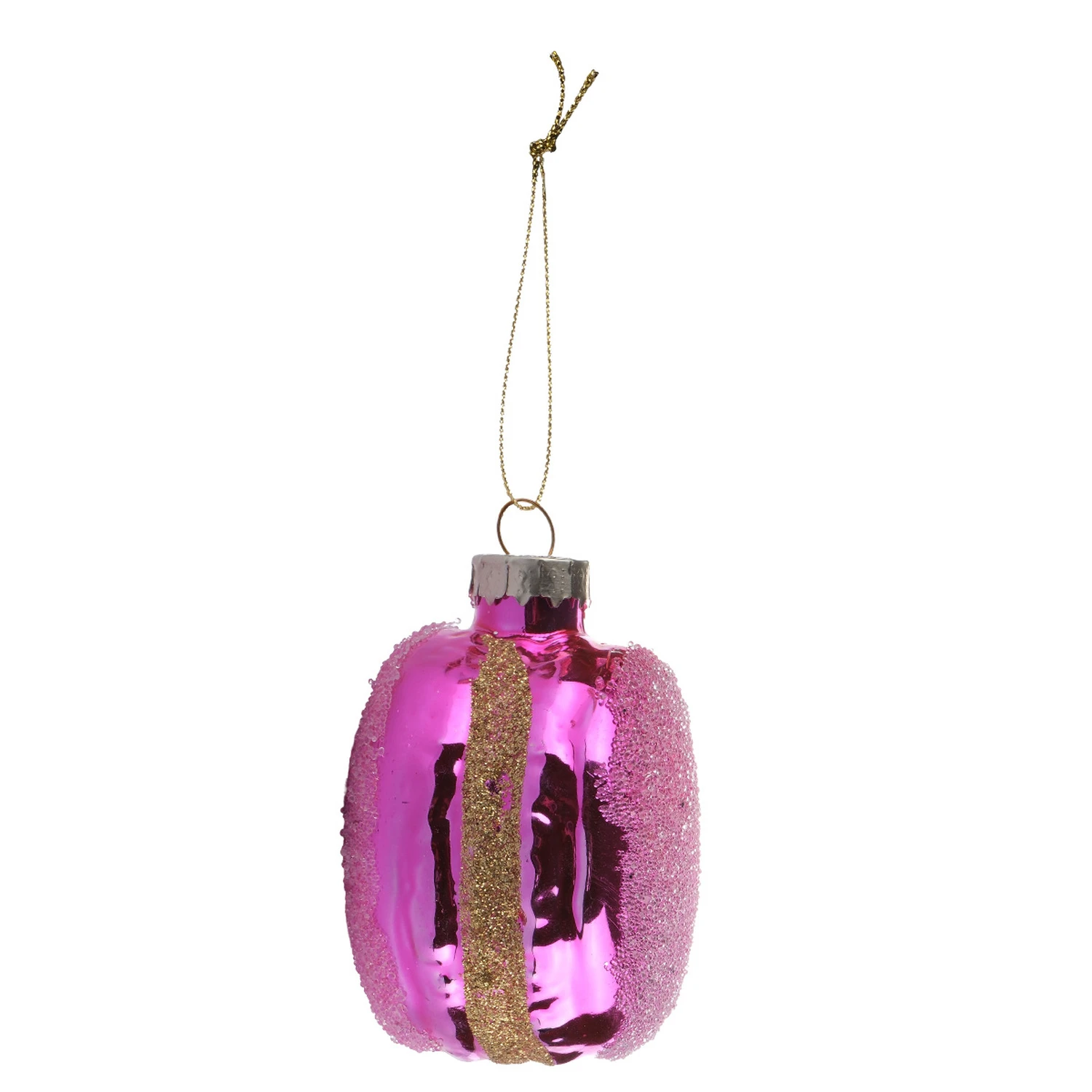 TH Parlak Pembe Yılbaşı Ağaç Topu 8
