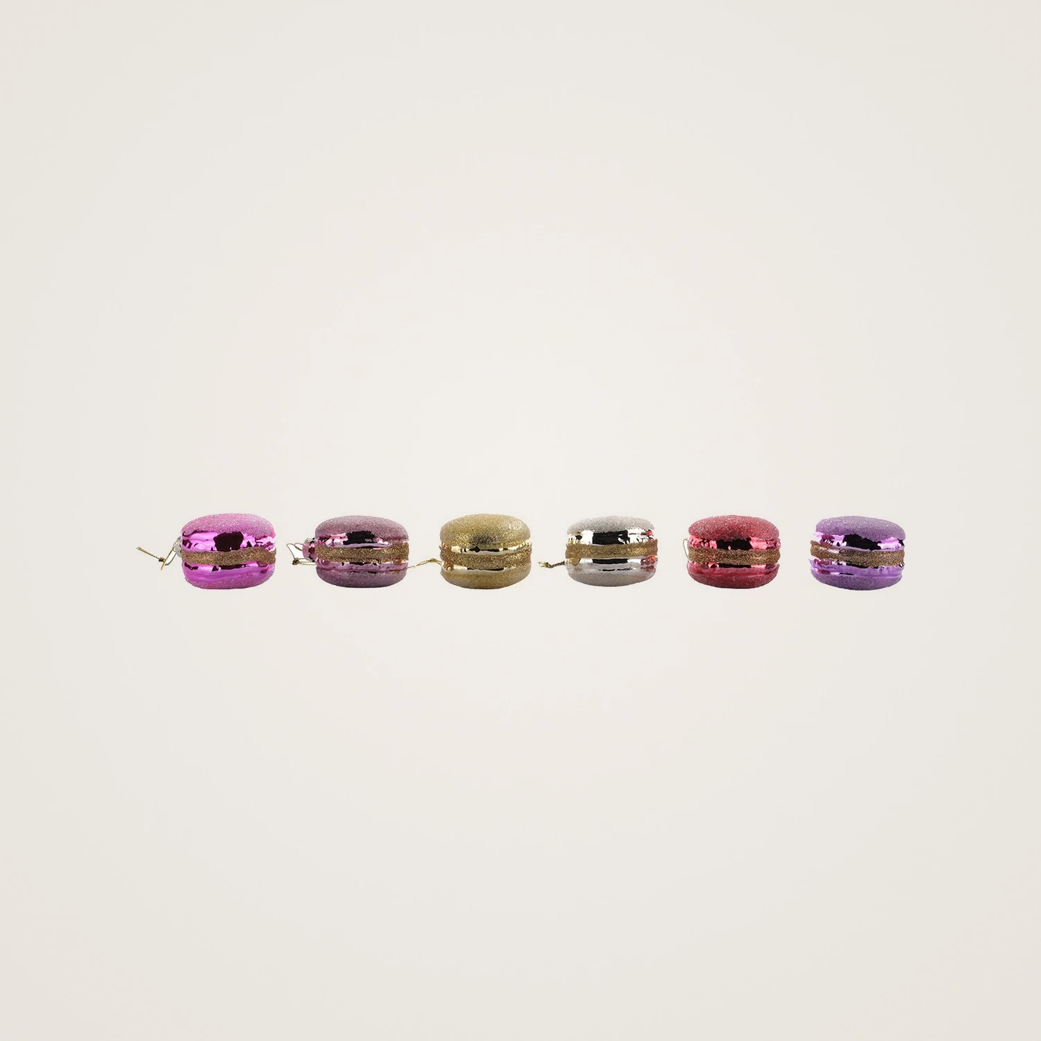 TH Sıcak Parlak Kahve Yılbaşı Ağaç Topu 5