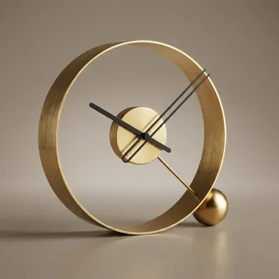 Endless Eskitme Gold Masa Saati 2