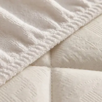 Fitted Sıvı Geçirmez Havlu Yatak Alezi 2