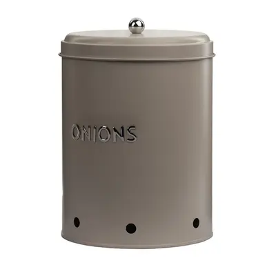 TH Galvaniz Metal Gri Onıon Kutusu 2