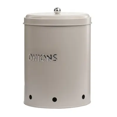 TH Galvaniz Metal Krem Onıon Kutusu 2