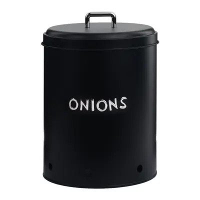 TH Galvaniz Metal Siyah Onıon Kutusu 2