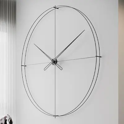 Timelesslarge200 Siyah Duvar Saati 2