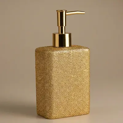 Linen Sıvı Sabunluk Altın