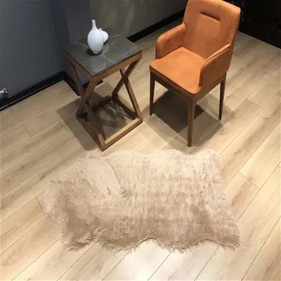Tüy Dökmez Tavşan Tüyü Halı Camel 12 2