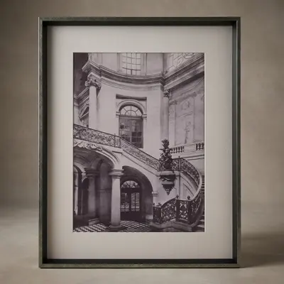 TH Çerçeveli Cam Tablo 42X52 Cm 2