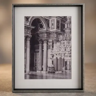 TH Çerçeveli Cam Tablo 42X52 Cm 2