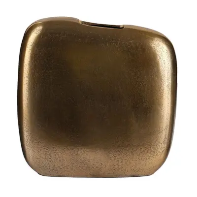 TH Vazo Alu Kare Disk Antik Gold 27x8x29 2