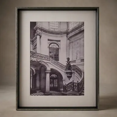 TH Çerçeveli Cam Tablo 42X52 Cm