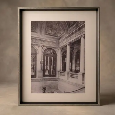 TH Çerçeveli Cam Tablo 42X52 Cm