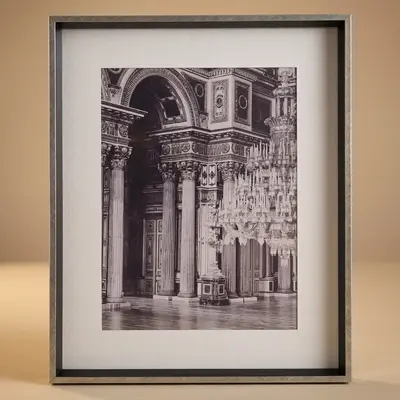TH Çerçeveli Cam Tablo 42X52 Cm