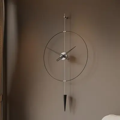 Pendulumplus60Silver Duvar Saati 2