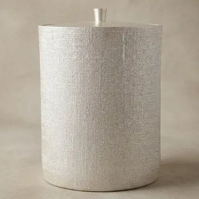 Linen Çöp Kovası İnci