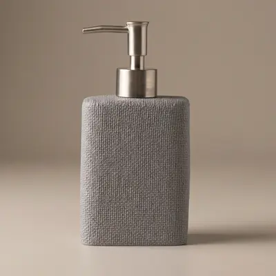 Linen Sıvı Sabunluk Gri