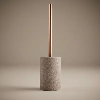 Linen Tuvalet Fırçası Taupe