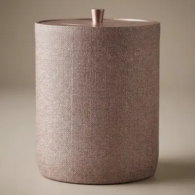 Linen Çöp Kovası Taupe