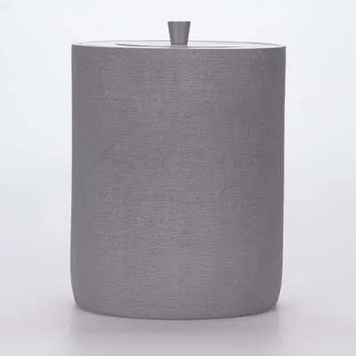 Linen Çöp Kovası Gri 2