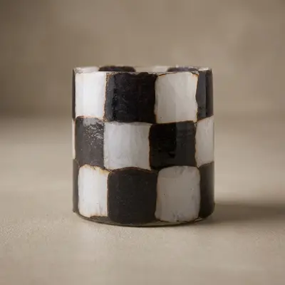 TH Kasırga Işığı Tealight Siyah 12 Cm
