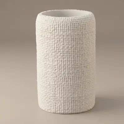 Natural Diş Fırçalık Beyaz