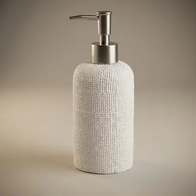 Natural Sıvı Sabunluk Beyaz