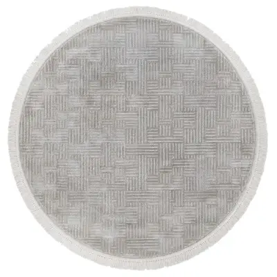 Şönil Dokuma Halı Taş 160x160 cm 2