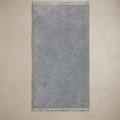 Şönil Dokuma Halı Gri 180x300 cm