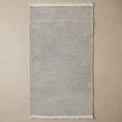 Şönil Dokuma Halı Taş 100x300 cm