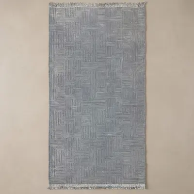 Şönil Dokuma Halı Gri 160x230 cm