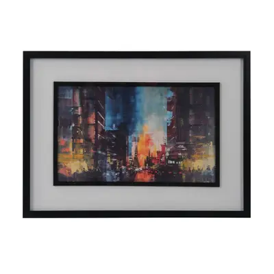 TH Çerçeveli Cam Tablo 54X74 Cm 2