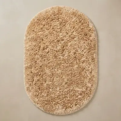 Tüy Dökmez Tavşan Tüyü Halı Camel 14